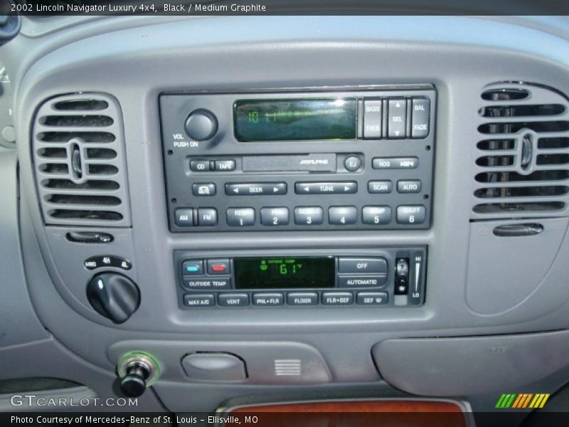 Black / Medium Graphite 2002 Lincoln Navigator Luxury 4x4