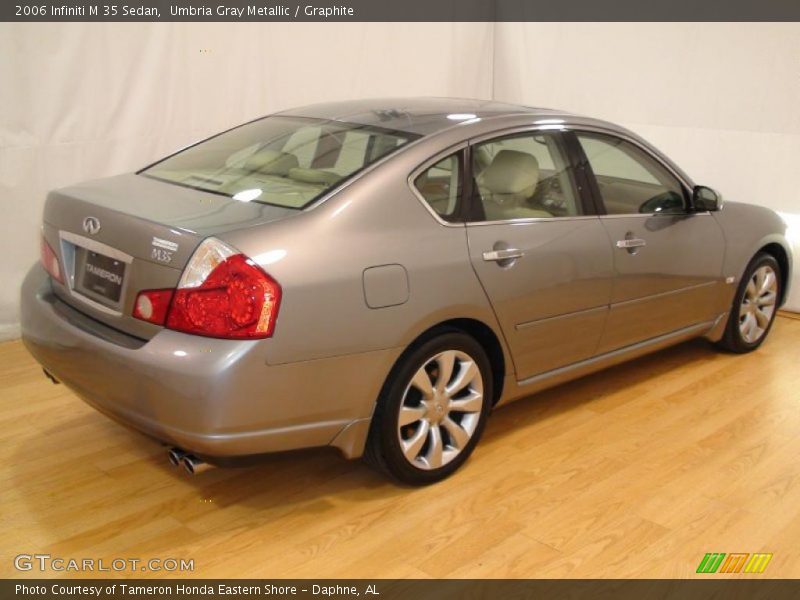 Umbria Gray Metallic / Graphite 2006 Infiniti M 35 Sedan