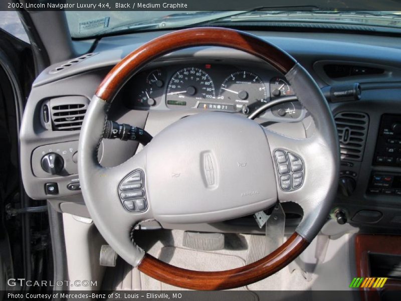 Black / Medium Graphite 2002 Lincoln Navigator Luxury 4x4