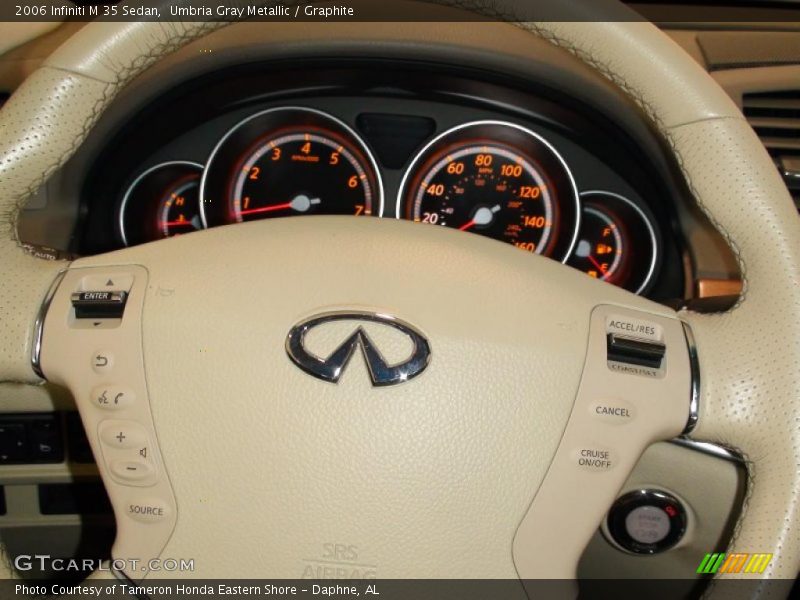 Umbria Gray Metallic / Graphite 2006 Infiniti M 35 Sedan