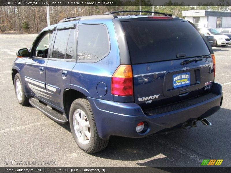 Indigo Blue Metallic / Medium Pewter 2004 GMC Envoy SLT 4x4