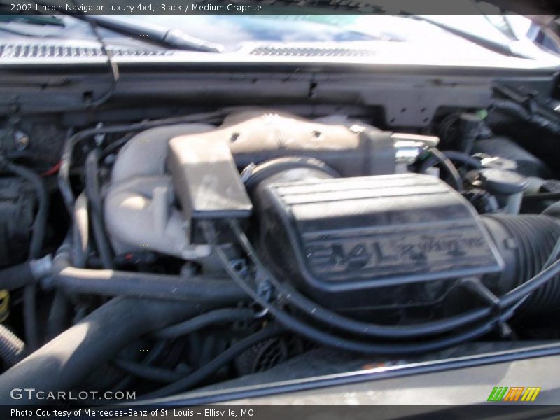 Black / Medium Graphite 2002 Lincoln Navigator Luxury 4x4