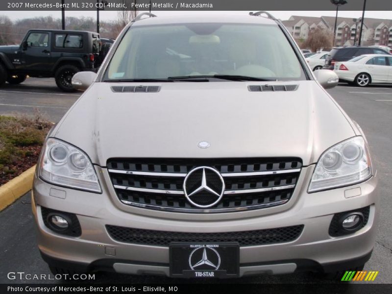 Pewter Metallic / Macadamia 2007 Mercedes-Benz ML 320 CDI 4Matic