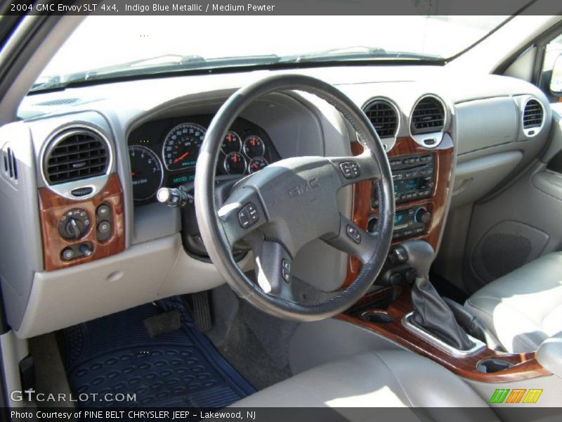 Indigo Blue Metallic / Medium Pewter 2004 GMC Envoy SLT 4x4