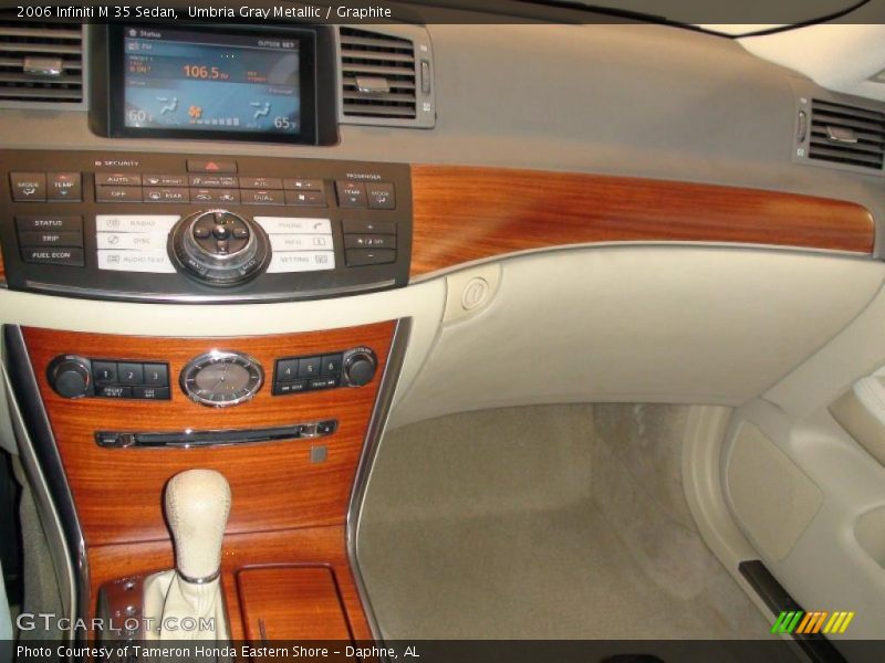 Umbria Gray Metallic / Graphite 2006 Infiniti M 35 Sedan