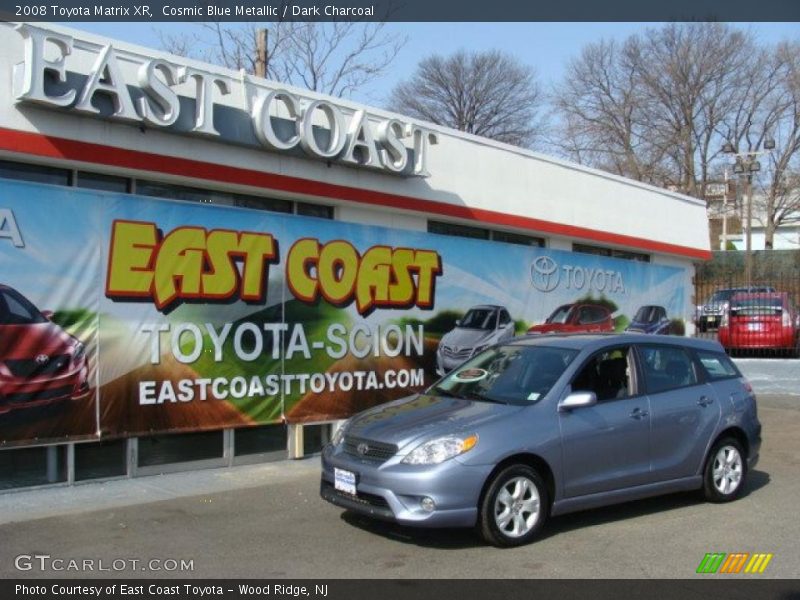 Cosmic Blue Metallic / Dark Charcoal 2008 Toyota Matrix XR
