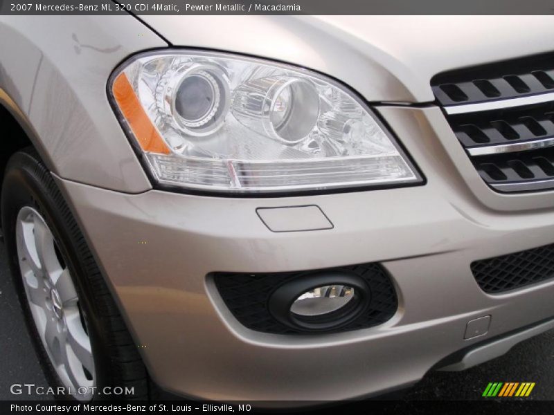 Pewter Metallic / Macadamia 2007 Mercedes-Benz ML 320 CDI 4Matic