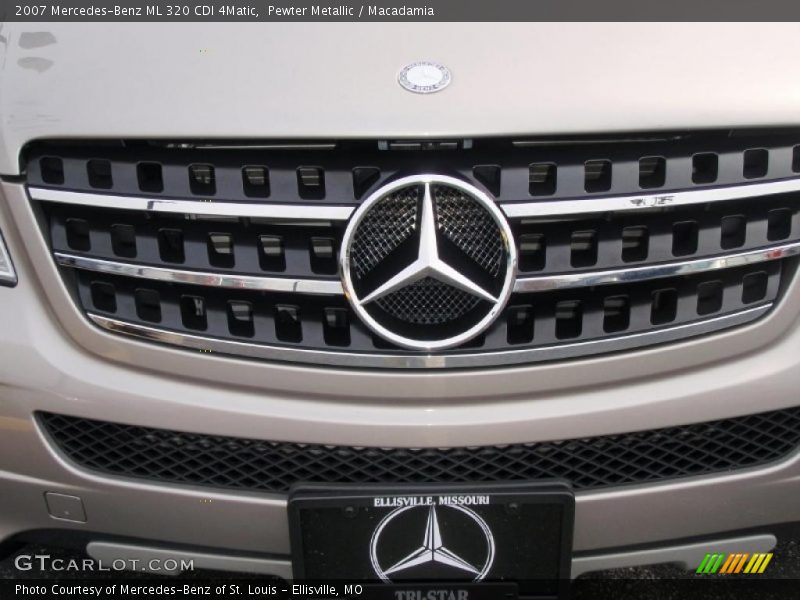 Pewter Metallic / Macadamia 2007 Mercedes-Benz ML 320 CDI 4Matic