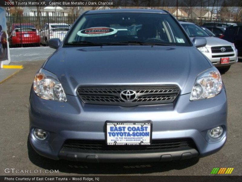 Cosmic Blue Metallic / Dark Charcoal 2008 Toyota Matrix XR