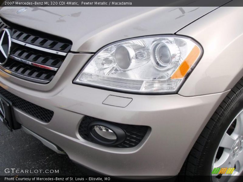 Pewter Metallic / Macadamia 2007 Mercedes-Benz ML 320 CDI 4Matic