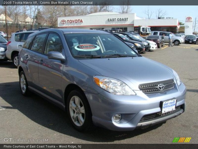 Cosmic Blue Metallic / Dark Charcoal 2008 Toyota Matrix XR