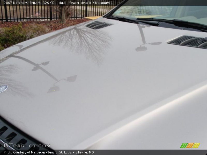 Pewter Metallic / Macadamia 2007 Mercedes-Benz ML 320 CDI 4Matic