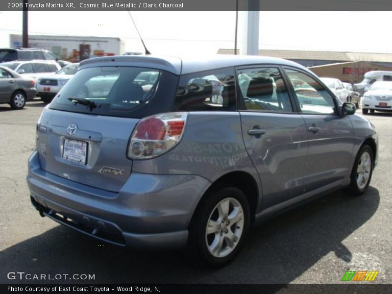 Cosmic Blue Metallic / Dark Charcoal 2008 Toyota Matrix XR