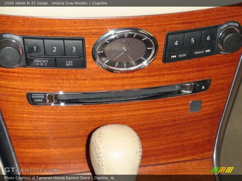 Umbria Gray Metallic / Graphite 2006 Infiniti M 35 Sedan