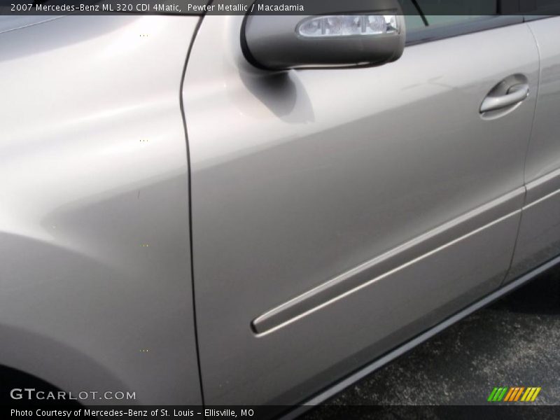 Pewter Metallic / Macadamia 2007 Mercedes-Benz ML 320 CDI 4Matic