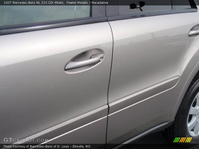 Pewter Metallic / Macadamia 2007 Mercedes-Benz ML 320 CDI 4Matic