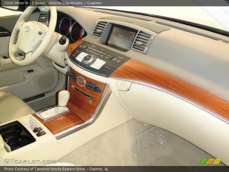 Umbria Gray Metallic / Graphite 2006 Infiniti M 35 Sedan