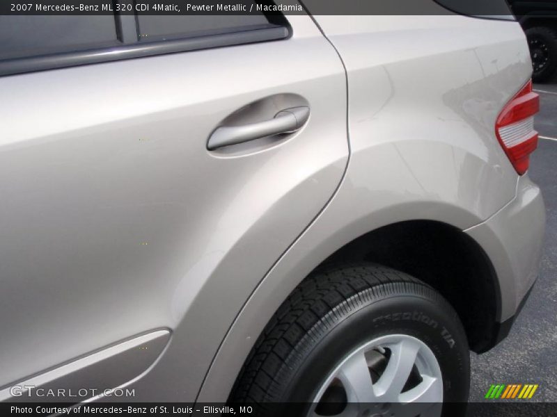 Pewter Metallic / Macadamia 2007 Mercedes-Benz ML 320 CDI 4Matic