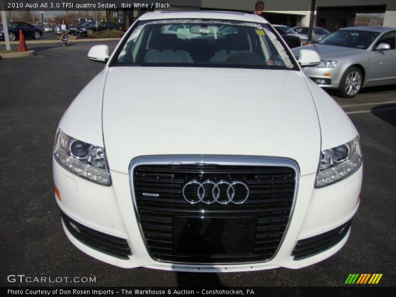 Ibis White / Black 2010 Audi A6 3.0 TFSI quattro Sedan