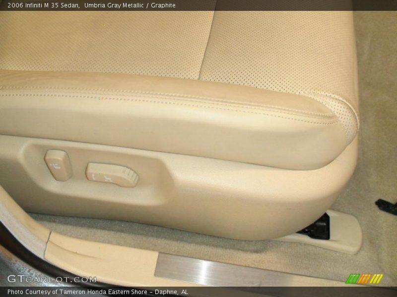 Umbria Gray Metallic / Graphite 2006 Infiniti M 35 Sedan