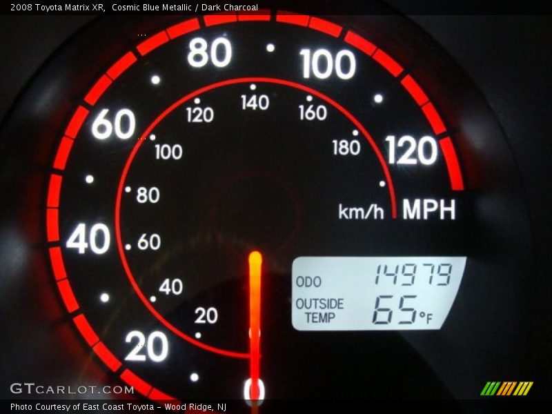 Cosmic Blue Metallic / Dark Charcoal 2008 Toyota Matrix XR