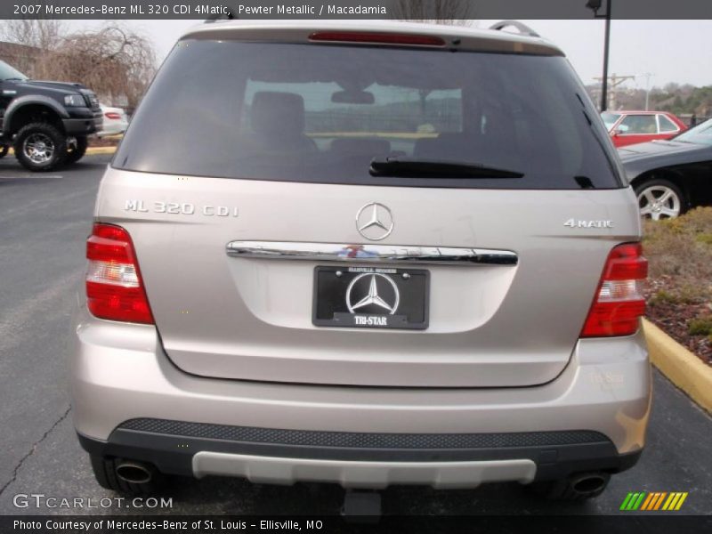 Pewter Metallic / Macadamia 2007 Mercedes-Benz ML 320 CDI 4Matic