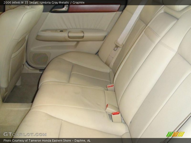 Umbria Gray Metallic / Graphite 2006 Infiniti M 35 Sedan