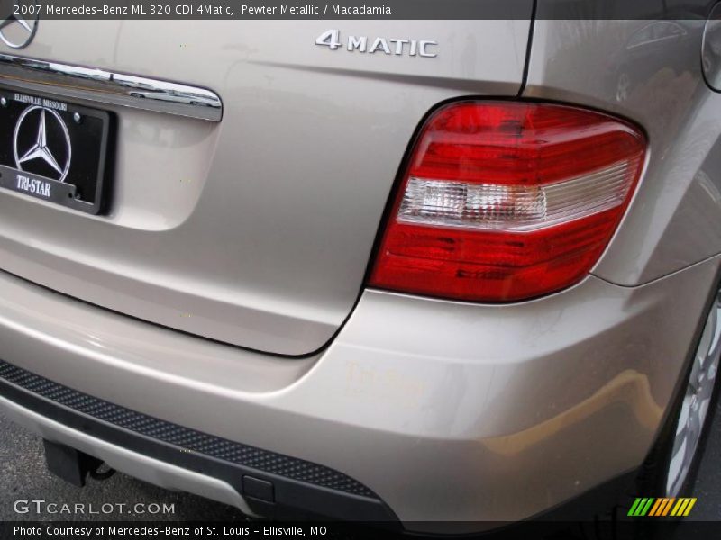 Pewter Metallic / Macadamia 2007 Mercedes-Benz ML 320 CDI 4Matic