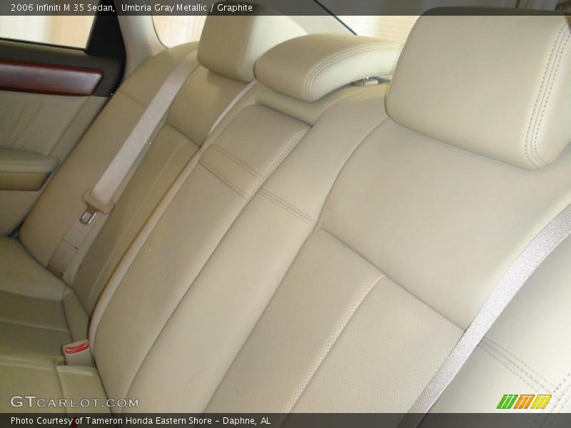 Umbria Gray Metallic / Graphite 2006 Infiniti M 35 Sedan