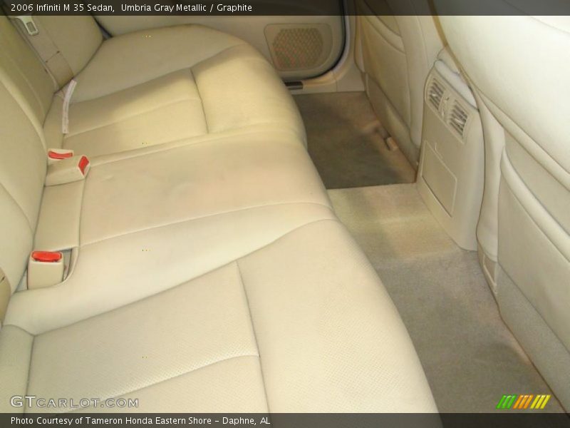 Umbria Gray Metallic / Graphite 2006 Infiniti M 35 Sedan