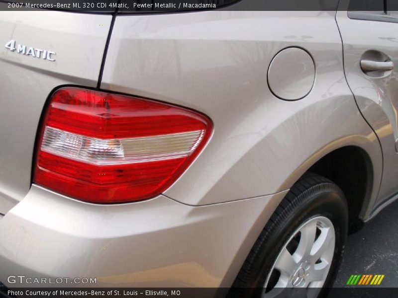 Pewter Metallic / Macadamia 2007 Mercedes-Benz ML 320 CDI 4Matic