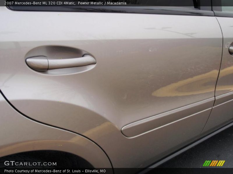 Pewter Metallic / Macadamia 2007 Mercedes-Benz ML 320 CDI 4Matic