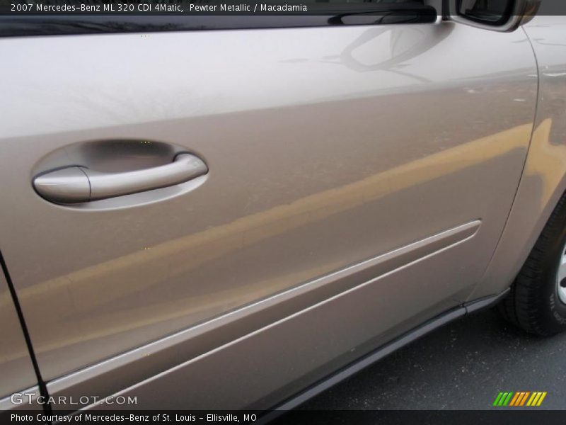 Pewter Metallic / Macadamia 2007 Mercedes-Benz ML 320 CDI 4Matic