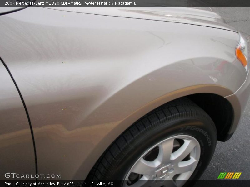 Pewter Metallic / Macadamia 2007 Mercedes-Benz ML 320 CDI 4Matic