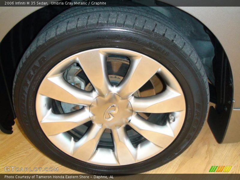 Umbria Gray Metallic / Graphite 2006 Infiniti M 35 Sedan