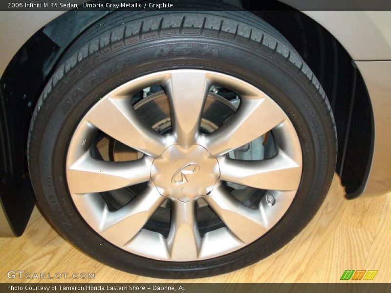 Umbria Gray Metallic / Graphite 2006 Infiniti M 35 Sedan
