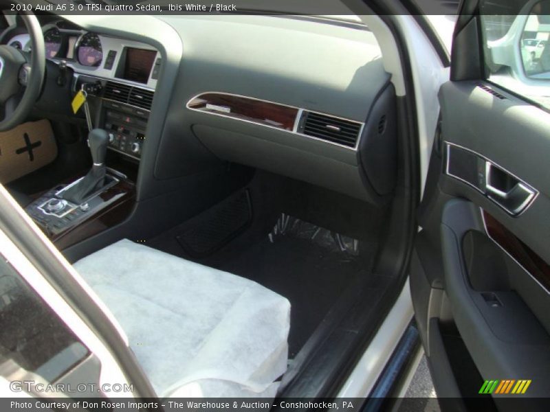 Ibis White / Black 2010 Audi A6 3.0 TFSI quattro Sedan
