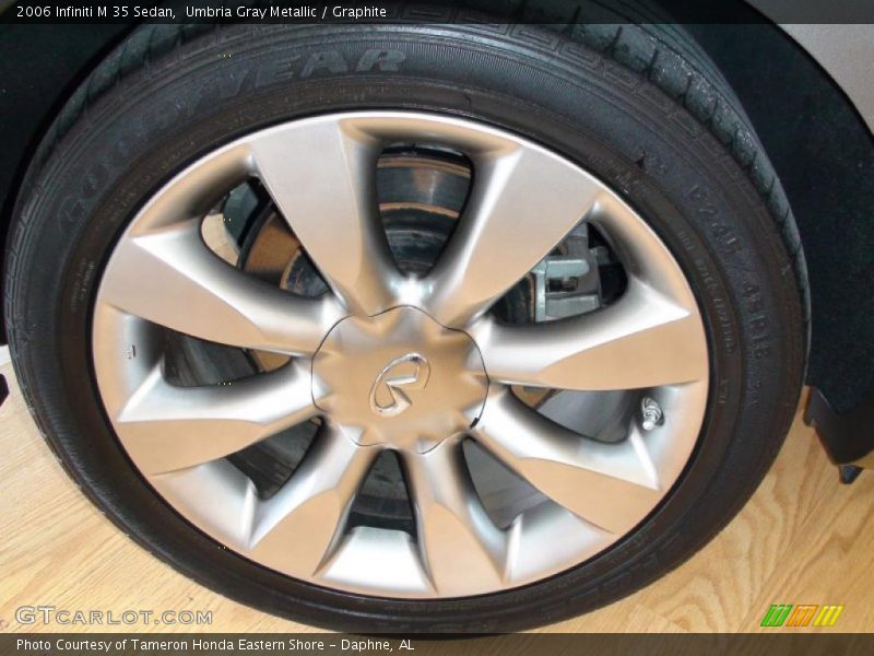 Umbria Gray Metallic / Graphite 2006 Infiniti M 35 Sedan