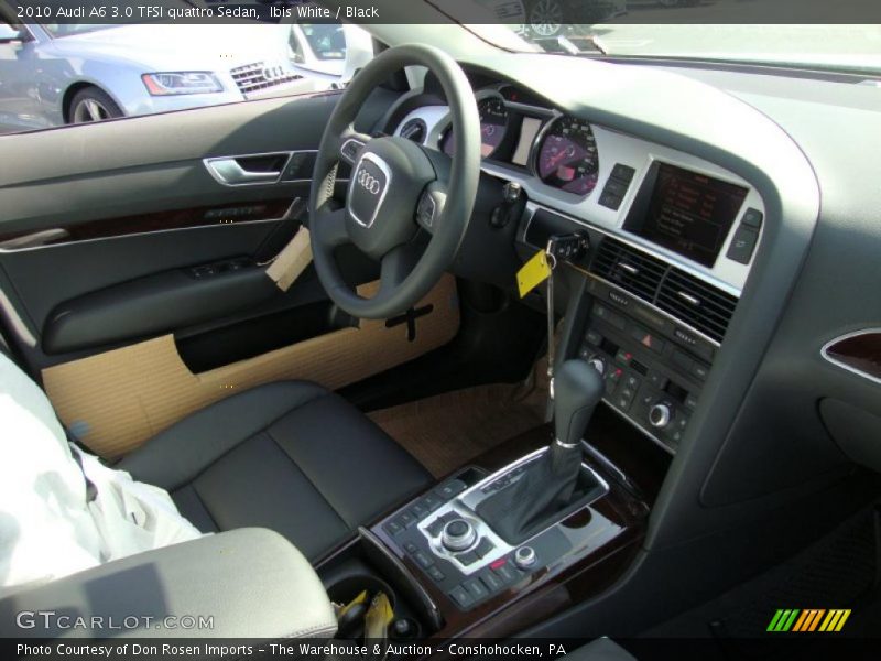 Ibis White / Black 2010 Audi A6 3.0 TFSI quattro Sedan