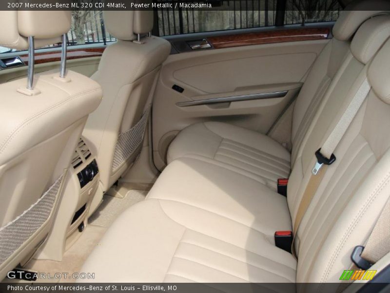 Pewter Metallic / Macadamia 2007 Mercedes-Benz ML 320 CDI 4Matic