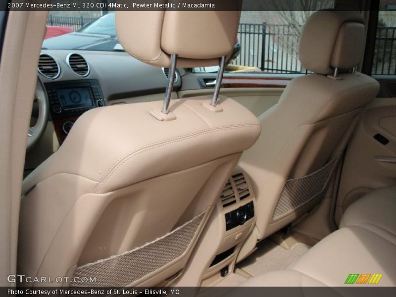 Pewter Metallic / Macadamia 2007 Mercedes-Benz ML 320 CDI 4Matic