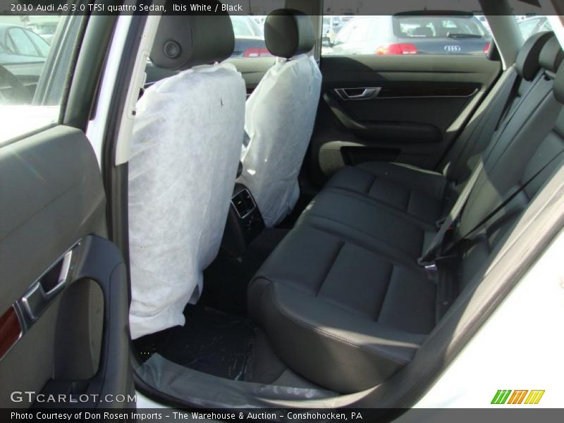 Ibis White / Black 2010 Audi A6 3.0 TFSI quattro Sedan