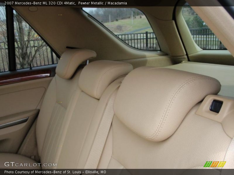 Pewter Metallic / Macadamia 2007 Mercedes-Benz ML 320 CDI 4Matic