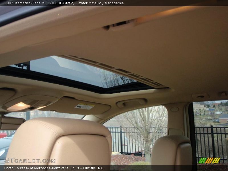 Pewter Metallic / Macadamia 2007 Mercedes-Benz ML 320 CDI 4Matic