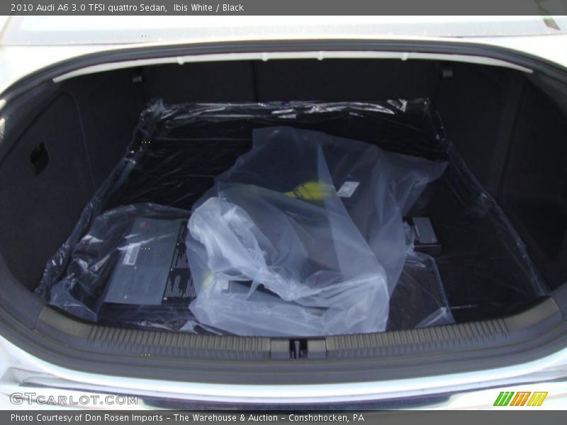 Ibis White / Black 2010 Audi A6 3.0 TFSI quattro Sedan