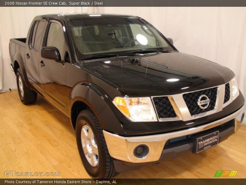 Super Black / Steel 2008 Nissan Frontier SE Crew Cab