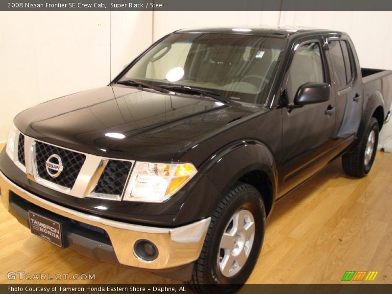 Super Black / Steel 2008 Nissan Frontier SE Crew Cab