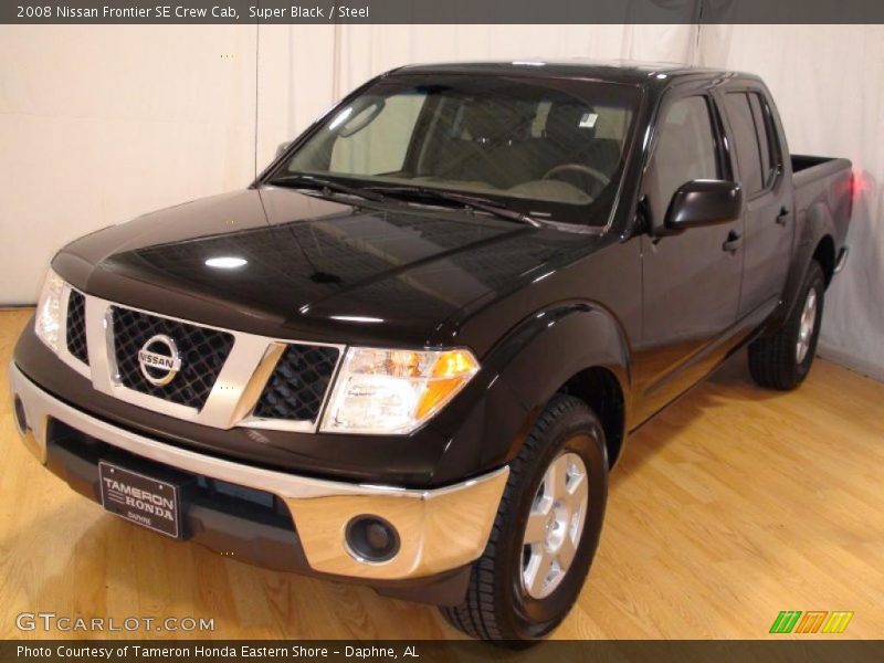 Super Black / Steel 2008 Nissan Frontier SE Crew Cab