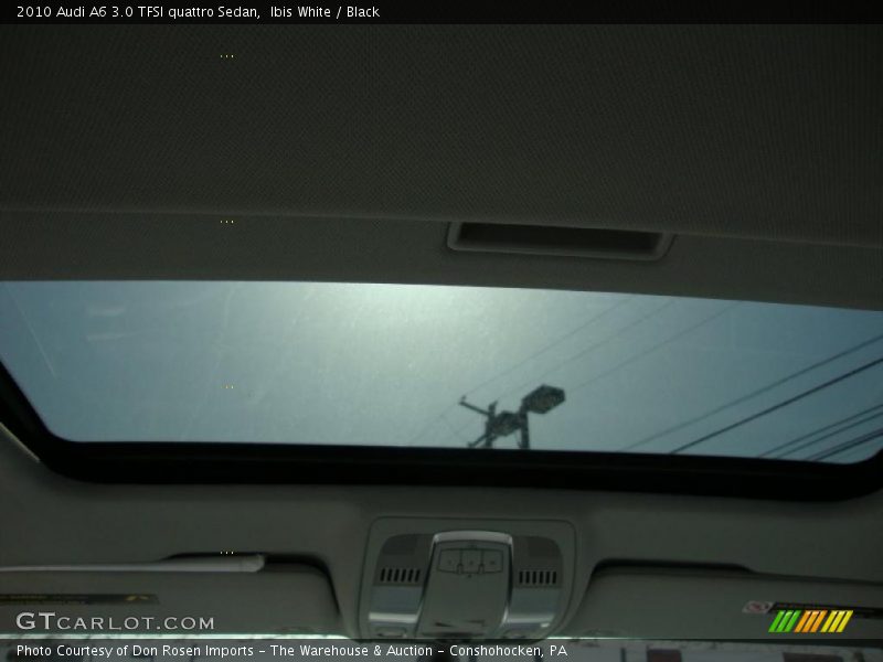 Ibis White / Black 2010 Audi A6 3.0 TFSI quattro Sedan