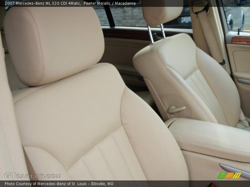 Pewter Metallic / Macadamia 2007 Mercedes-Benz ML 320 CDI 4Matic